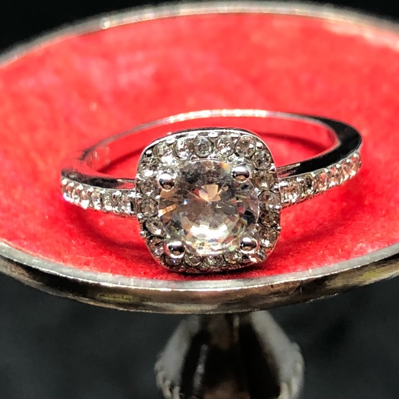 Jewelry - High quality cz sterling silver plated ring